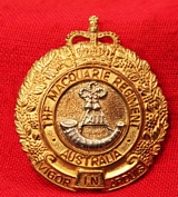 13th Battalion (The Macquarie Regiment) - Bi Metal Hat Badge 1953 - 60