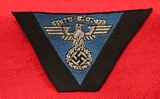 A National Socialist Motor Corps Enlisted Man's Side Cap Eagle Badge