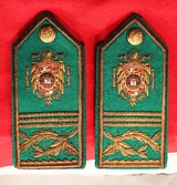 A Pair of Franco Period Late1930's Spanish Nationalist Officers Epaulettes