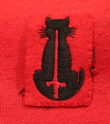 O.R. 1950 56th. Infantry Division [London], 'Black Cat' Formation Badge