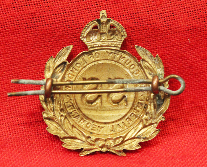 An Edwardian 3rd County of London ‘SS’ Imperial Yeomanry (Sharpshooters) Badge