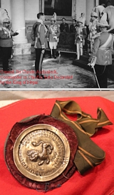 A Medal Invented by Lt Col Ridgeway, Sec. to C.in C. Gen Auchinleck
