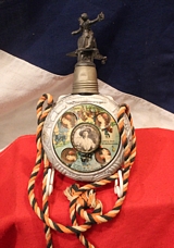 A Most Decorative Imperial German WW1 Soldiers Schnapps Flask
