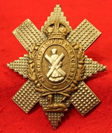 Officers WW2 Glengarry Badge of the Black Watch Regt.