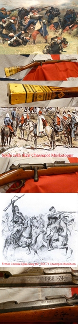 A Very Scarce French Chassepot Rifle Musketoon Modele 1866 Colonial Inlay