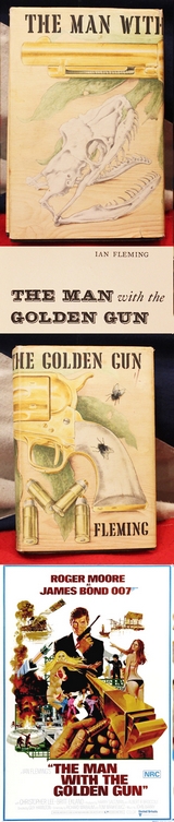 1st Edition James Bond, Man with the Golden Gun, by Ian Fleming