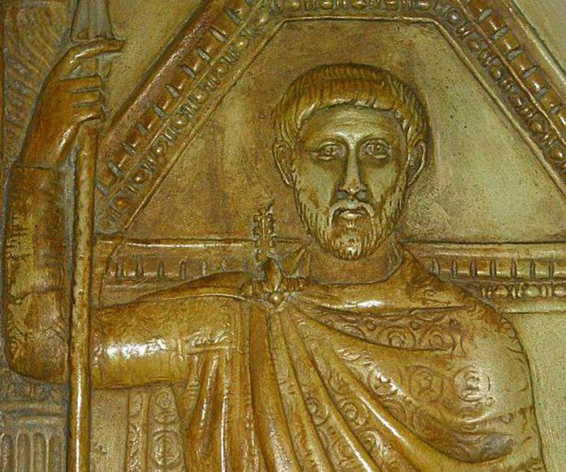 Original Ancient Roman ‘Cross-bow” Fibula Bronze Toga {Paludamentum} Cloak Pin, Military Officer Issue, Fine Piece For Higher Ranking Figures, Such As a Centurion or Tribune, a Bow Fibula with a Spring Hinge, c. Early Imperial - Beginning 2nd Century