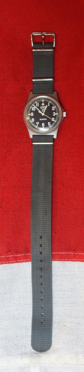 British Army CWC W10 Watch. Formerly From A British Tank Regiment, 'Tanker' Serviceman. Excellent Quality Service Issue Timepiece, Iraq War Era Issue