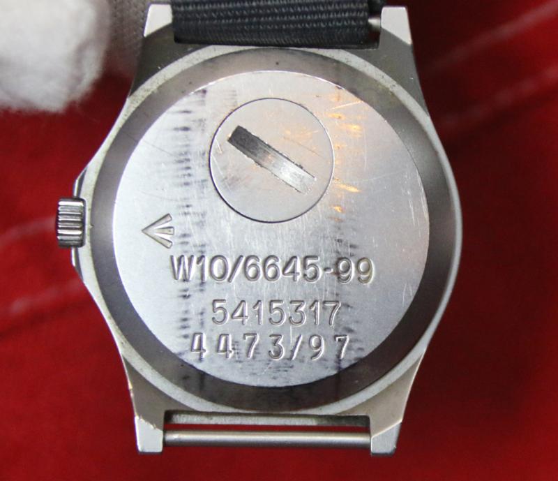 British Army CWC W10 Watch. Formerly From A British Tank Regiment, 'Tanker' Serviceman. Excellent Quality Service Issue Timepiece, Iraq War Era Issue