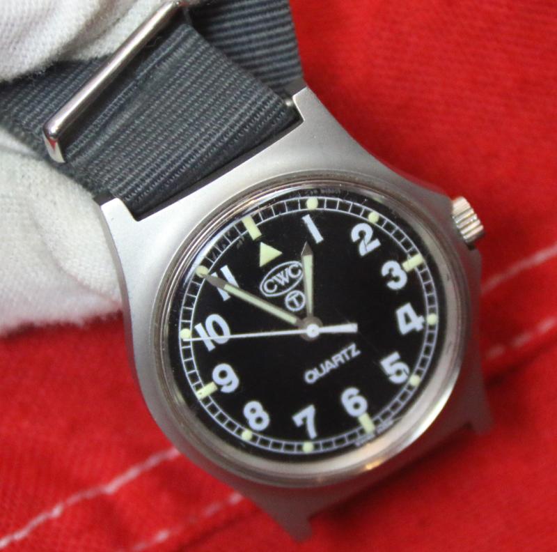 British Army CWC W10 Watch. Formerly From A British Tank Regiment, 'Tanker' Serviceman. Excellent Quality Service Issue Timepiece, Iraq War Era Issue