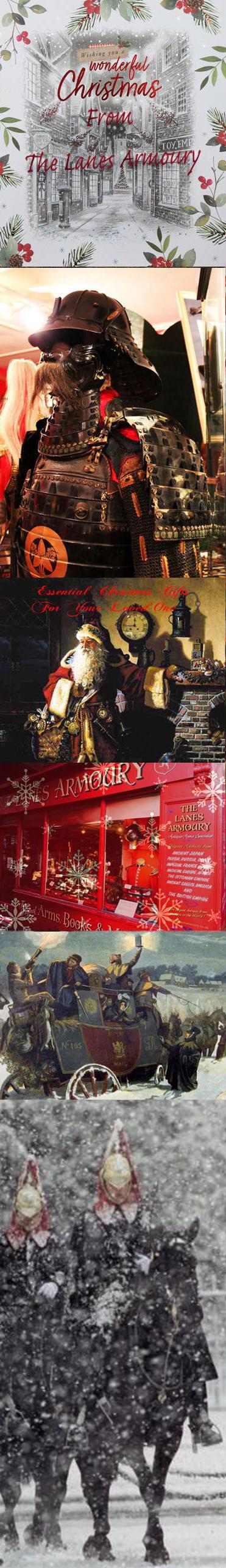 Choose The Ideal Christmas Gift From Great Britain's Favourite Armoury Antiques & Collector's Shop. Some of The Best Ideas You Could Imagine, For Both Christmas & New Year, Have Come From The Lanes Armoury’. Our 105th Christmas in Brighton