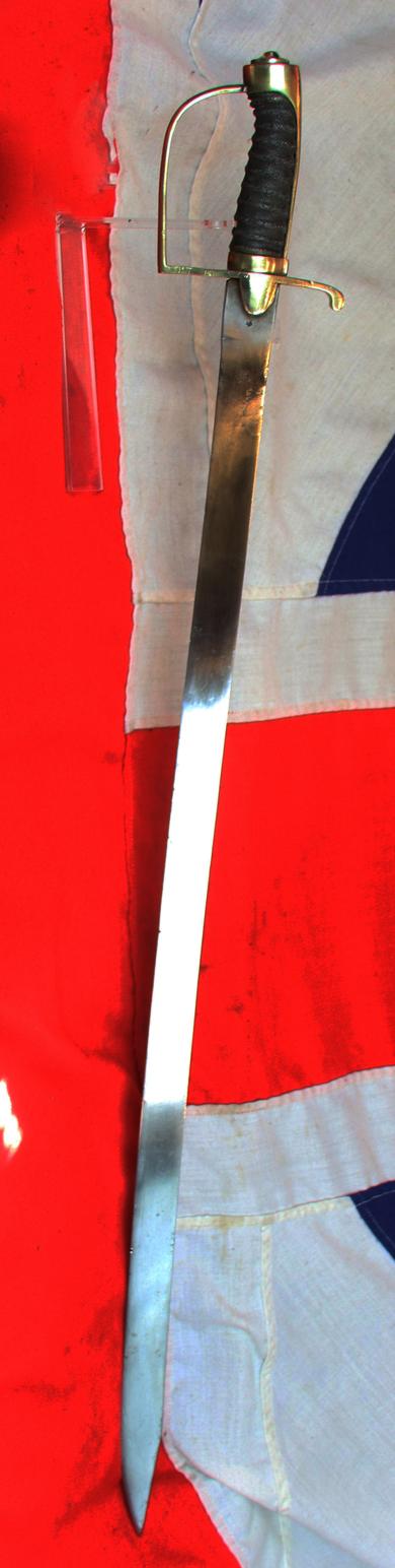 A Very Rare, British Sword, But Used By Both Armies In The American War of Independence Era 1773-1780 Anglo American Light Dragoon Officer's Sword. Originally Purchased from The Tower of London Collection by A Private Collector Nearly 55 Years Ago