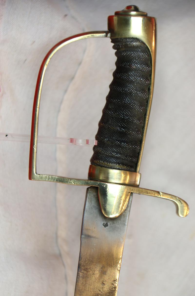 A Very Rare, British Sword, But Used By Both Armies In The American War of Independence Era 1773-1780 Anglo American Light Dragoon Officer's Sword. Originally Purchased from The Tower of London Collection by A Private Collector Nearly 55 Years Ago