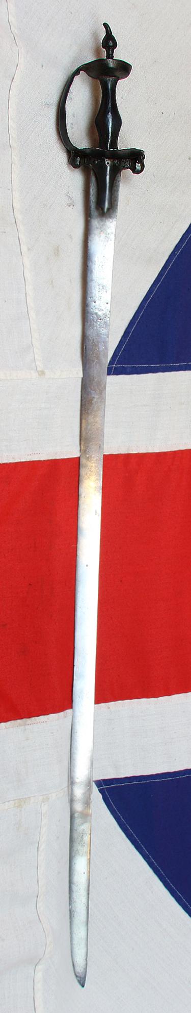 A most Historical 17th-18th Century Indian Hodson's Horse Sikh Long Khanda Sword From the Siege and Relief Of Lucknow. Battle Trophies of an Irish Captain Of the 32nd Foot, Capt. H.G.Browne From a Collection Swords From the Siege and Relief Of Lucknow.