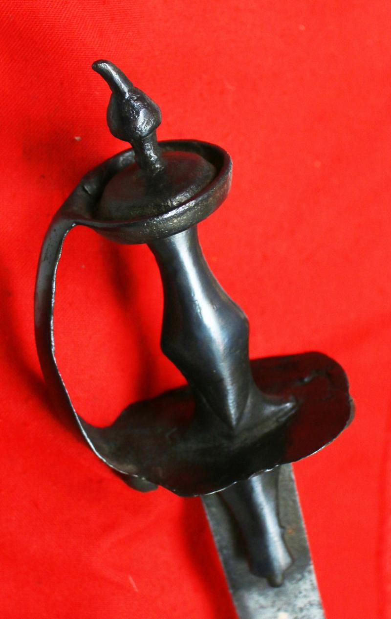 A most Historical 17th-18th Century Indian Hodson's Horse Sikh Long Khanda Sword From the Siege and Relief Of Lucknow. Battle Trophies of an Irish Captain Of the 32nd Foot, Capt. H.G.Browne From a Collection Swords From the Siege and Relief Of Lucknow.