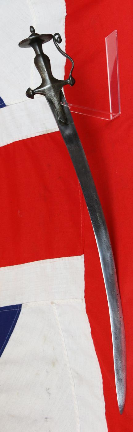 Historical 17th-18th Century Indian Tulwar Sword From the Siege and Relief Of Lucknow. Battle Trophy of Irish Captain Of the 32nd Foot, Capt. H.G.Browne V.C. From His Collection of Swords From The Battles & Defence.