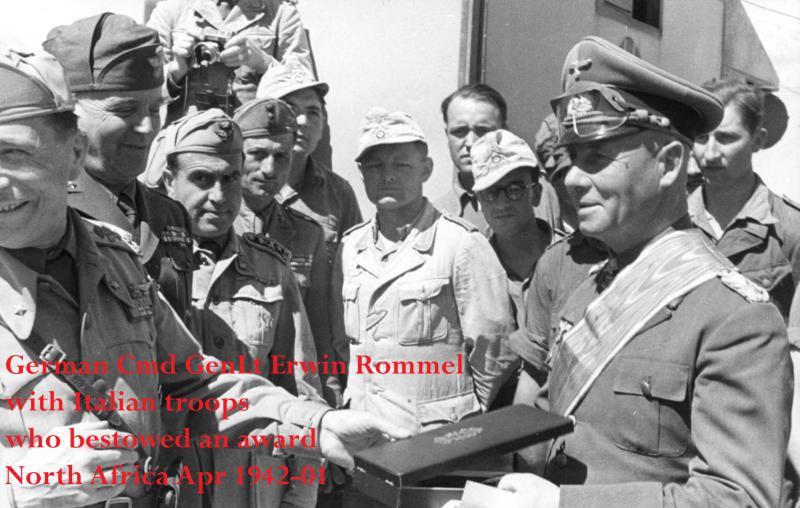 Germany - Third Reich: Italo-German African Campaign Medal in Zinc Italo-German Operations in North Africa 1942 1943 by De Marchis & Lorioli