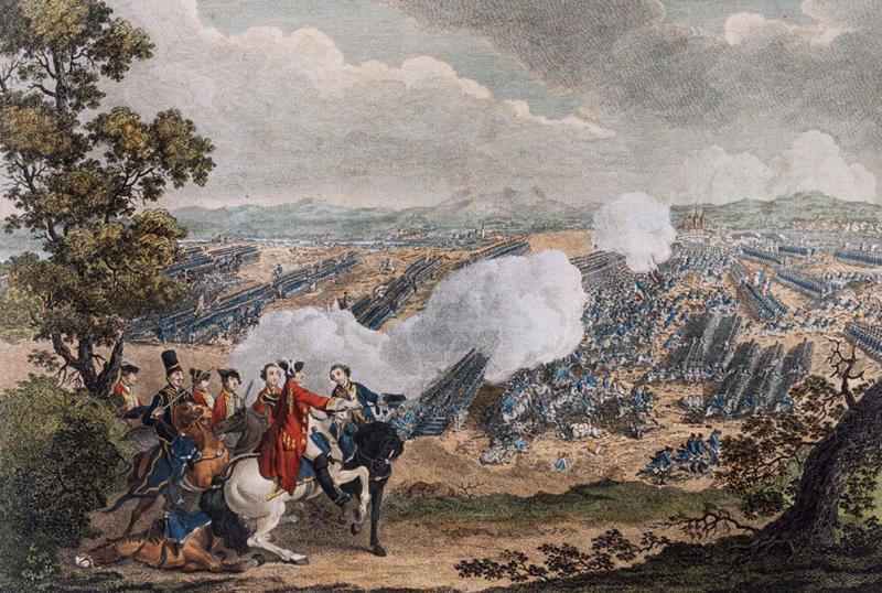 A Superb, French, Superior Officer's Spontoon From The Battle of Minden, August 1st 1759 One Of The Great Victorious Battles Of The Anglo French 7 Years War. The Major Victory for The Allied Anglo-Hanoverian Forces Against The French of King Louis XVth