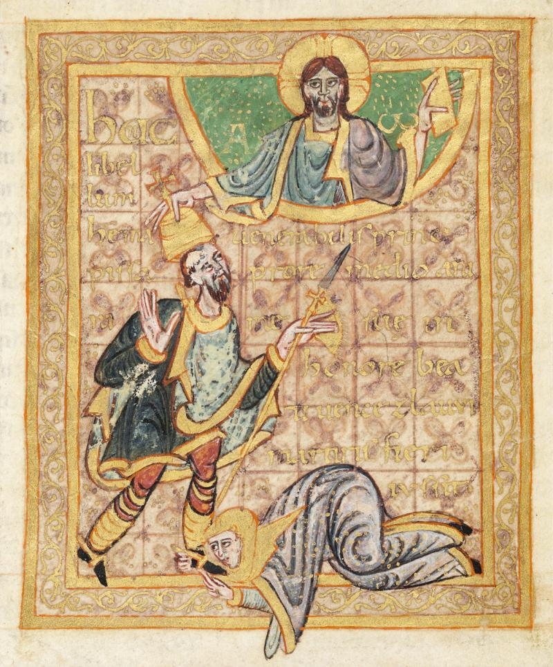 A Simply Stunning & Unique 'Good King Wenceslas' Art Nouveau Original Illuminated Calligrafic Manuscript Watercolour, From The Golden Age of illustration, By Arthur B Packham. In The Manner Of Alberto Sangorsky. Calligrapher and Illuminator for Riviere