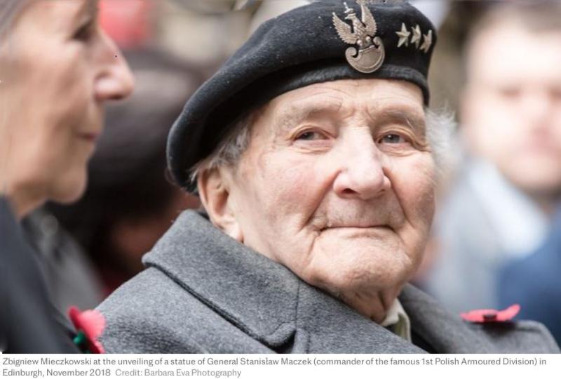 Original, 1939 Pattern WW2 Free Polish Forces (Army In Exile) Beret Side Cap Badge. Cast With Threaded Stem Mount