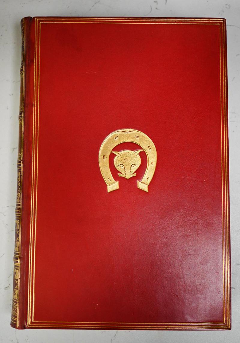 Fabulous 6 Leather Bound Volumes By The Great Sporting Author R. S. Surtees. William Morris Considered Him