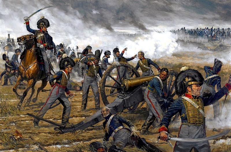 A Superb Original Waterloo Recovered Souvenir '6 Pounder ' Royal Artillery Cannon Ball Fired at La Haye Sainte During The Battle, Recovered Around 200 Yards From The Farm