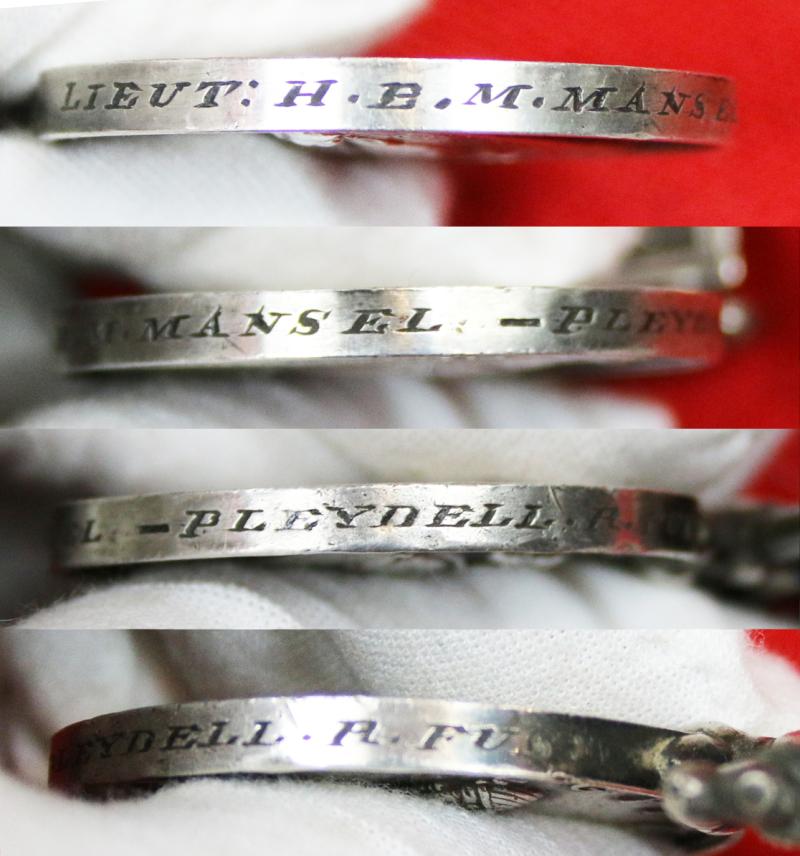 Pair Of Medals From the 1882 Tel-el-Kabir Campaign. Awarded To An Officer of The Royal Fusiliers