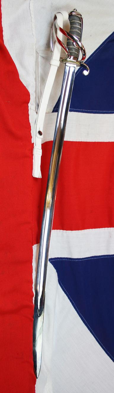 A 'Superb Plus' Original, Antique, Victorian, Charge of the Light Brigade Era, 1821 Pattern, Hussar's or Lancer's NCO's Sword In Simply Amazing Fully Restored and Conserved Condition. The NCO's Version Of the 1822 Officer's Sabre. With White Knot