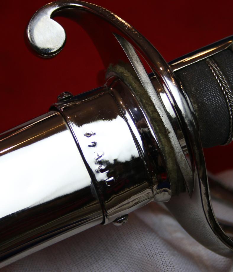 A 'Superb Plus' Original, Antique, Victorian, Charge of the Light Brigade Era, 1821 Pattern, Hussar's or Lancer's NCO's Sword In Simply Amazing Fully Restored and Conserved Condition. The NCO's Version Of the 1822 Officer's Sabre. With White Knot