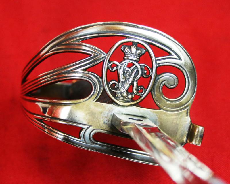 A Beautiful and Good Example, of An Original, Zulu War Sabre, An 1822/45 Pattern British Infantry Officer's Sword, for Majors & Above, With Gothic Hilt and Queen Victoria's Cypher