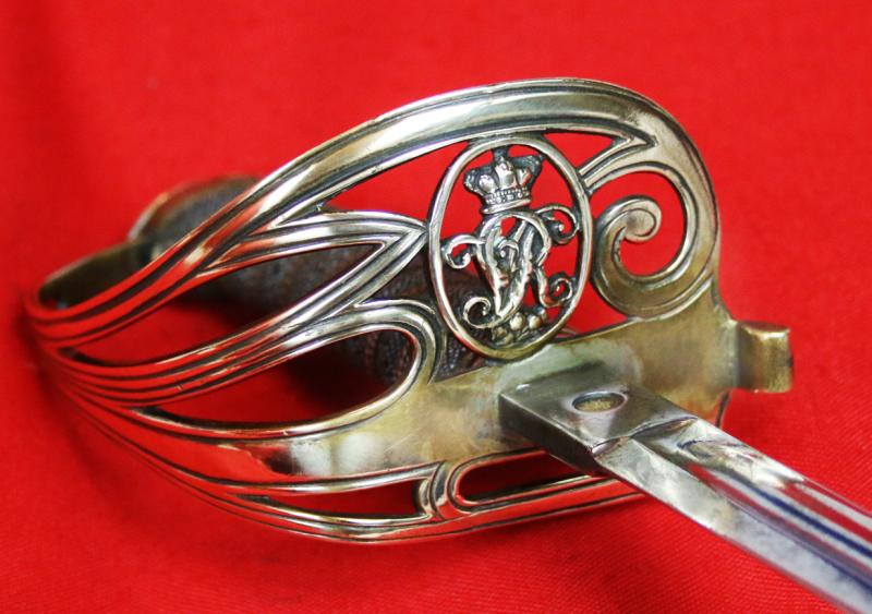 A Beautiful and Good Example, of An Original, Zulu War Sabre, An 1822/45 Pattern British Infantry Officer's Sword, for Majors & Above, With Gothic Hilt and Queen Victoria's Cypher