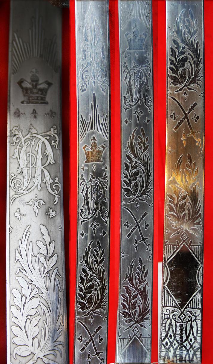 A Victorian, Crimean War, Indian Mutiny & Zulu War Service 1831 Pattern General Officer's Sword Mamaluke With Original Near Mint Mercurial Gilt Hilt & Traditional, Brass Scabbard