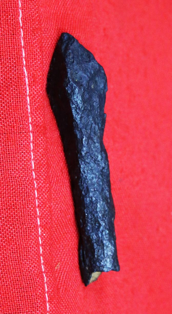 French Crossbowman’s Quarell Head, From a Crossbow Bolt, Fired At The English Longbowmen. From The Site of The Battle of Crecy. Recovered During a 'Grand Tour' Of the Area Of The Battle Site in the Early 1800's