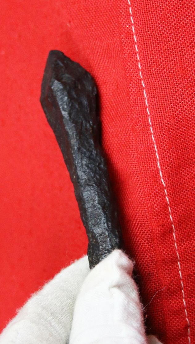 French Crossbowman’s Quarell Head, From a Crossbow Bolt, Fired At The English Longbowmen. From The Site of The Battle of Crecy. Recovered During a 'Grand Tour' Of the Area Of The Battle Site in the Early 1800's