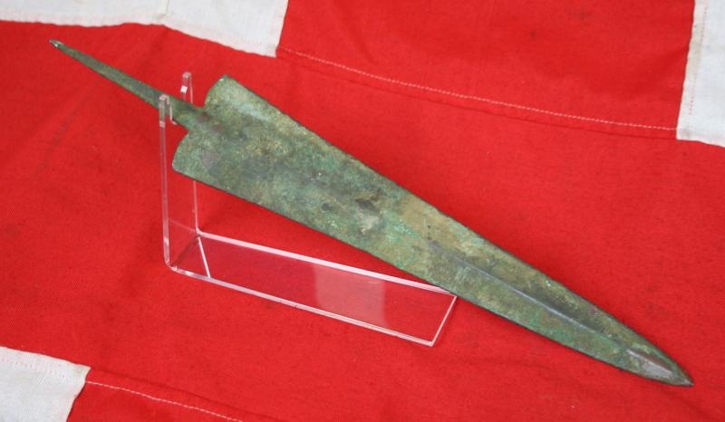 A Beautiful Bronze Age Short Sword From the Time Of the Siege of Troy & Used Into The Following Centuries During The Greco Persian Wars and The Spartans at Thermopylae