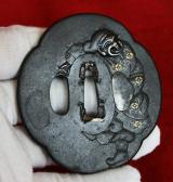 An Amazing Edo Period Tsuba Of Charm and Quality