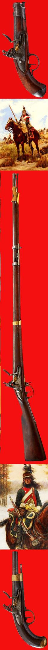 A Wonderful Collection of Napoleonic War 'Grande Armee' Cuirassier & Officer's Pistols, & Cuirassier Dragoon Musket, Crimean War General's Sword, Waterloo Hussar's Sword. Antique 17th Lancers Helmet {Death} ‘Or Glory’ Arriving This Week