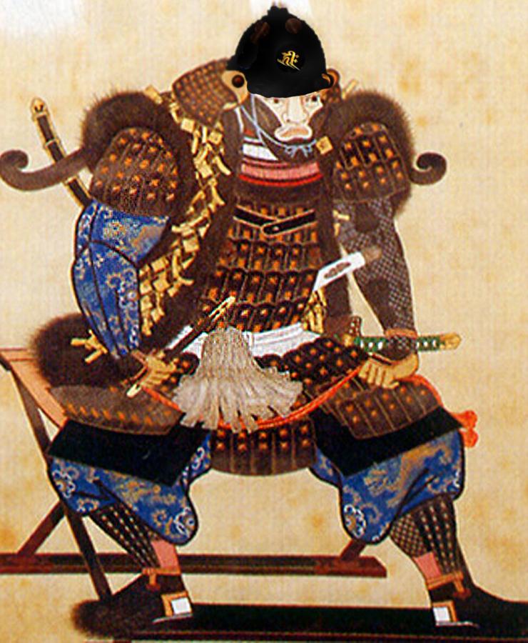 A Beautiful Kabuto 12 Plate Samurai Helmet The Hidari Mitsudomoe Mon, of Kobayakawa Takakage. Meaning