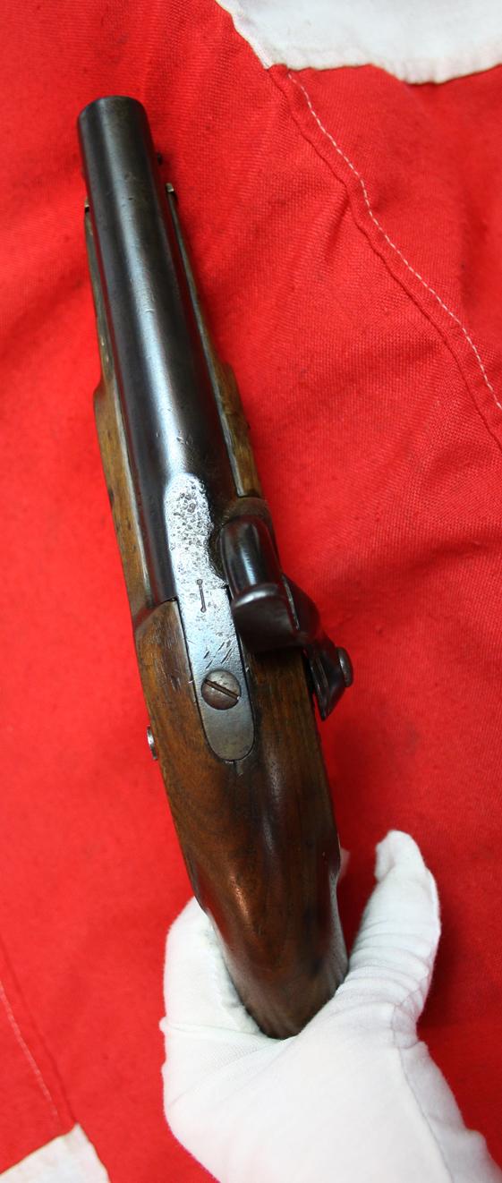 A Very Good Victorian, 'Tower Of London' Issue, Coast Guard, Royal Naval Maritime Service Percussion Pistol, 1839 Pattern, With Captive Swivel Ramrod. Dated 1865 Lock
