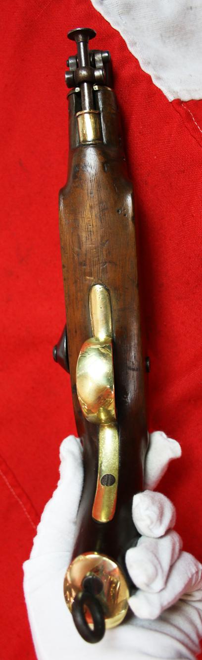 A Very Good Victorian, 'Tower Of London' Issue, Coast Guard, Royal Naval Maritime Service Percussion Pistol, 1839 Pattern, With Captive Swivel Ramrod. Dated 1865 Lock