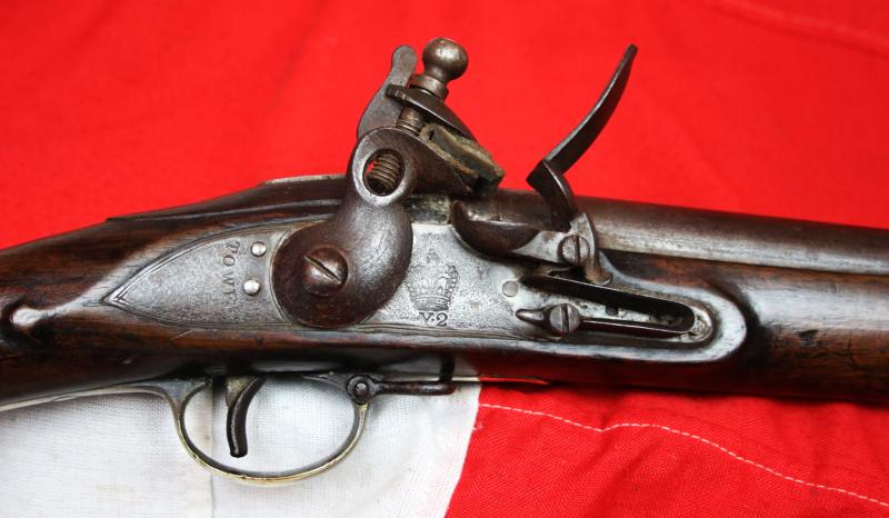 A, Original Napoleonic Wars ‘Tower of London’ Brown Bess Musket. Third Pattern, Napoleonic Wars Issue. 39 inch Barrel Regulation Lock, Stock, Mounts and Fittings. Circa 1808 With Ring Necked Cock