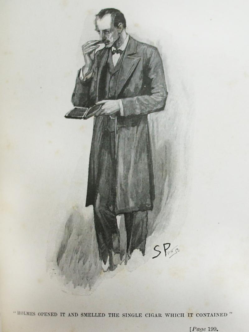 A Superb Leather Bound Volume of Sir Arthur Conan Doyle's, - The Memoirs of Sherlock Holmes. Leather Bound, Ist