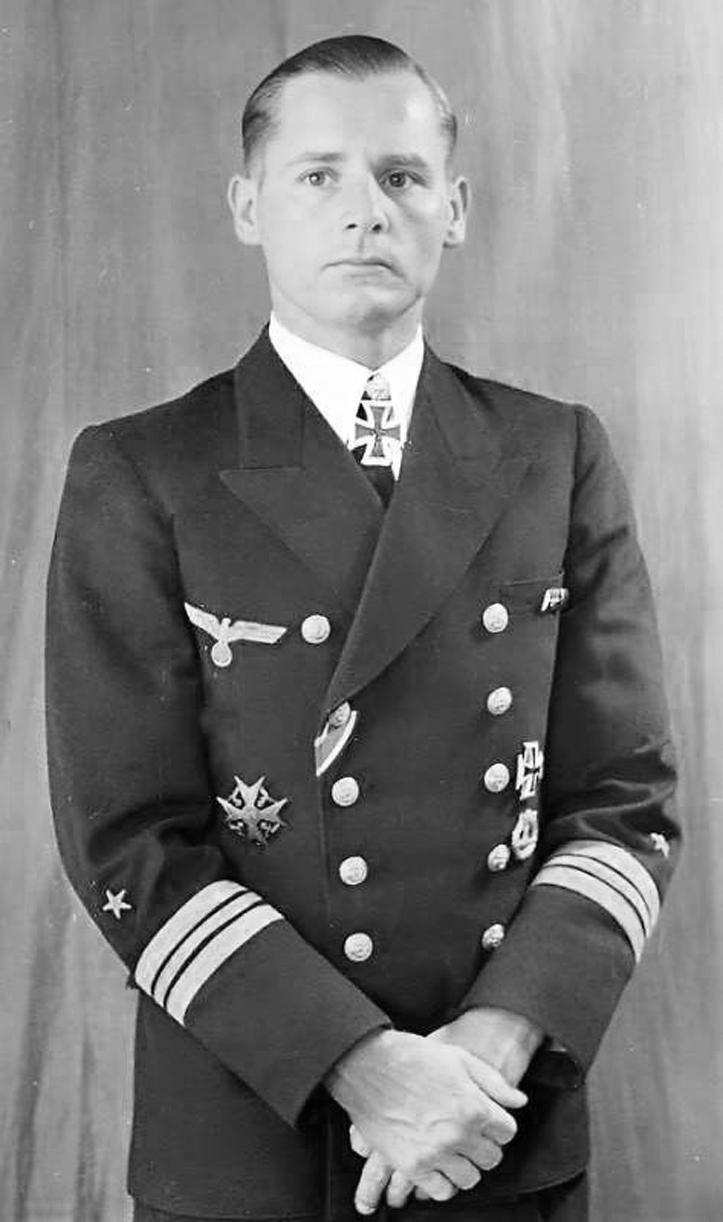 WWII German Kriegsmarine Coastal Artillery Breast Eagle Tunic Removed