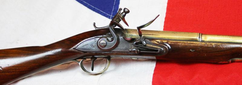 A Superb Royal Naval, Brass Cannon Barrel Blunderbuss With Finest 'Juglans Regia' Walnut Stock Spring Bayonet, Elaborately Engraved All Brass Furniture, by Daykin of Nottingham