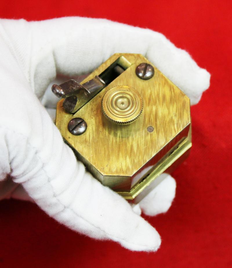 A Superb & Most Scarce King George IIIrd Period Therapeutic Phlebotomy Mechanical Instrument, A Scarifyer Of Superb Quality by Ferguson of London. A Pistol Action To Instantaneously Release & Retract 12 Rotating Blades to Slice The Skin For Blood Letting