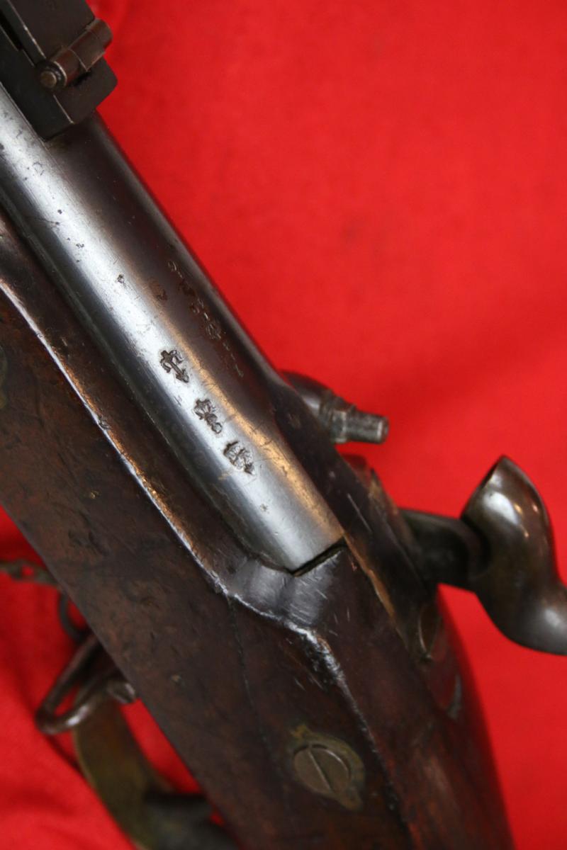 An Original Superb 1853 Three Band Enfield Pattern Rifle Made in the 'Tower Of London' Armoury. Issued For the British Infantry for Service In The Crimean War in Russia, In 1855. Used Later In The Indian Mutiny & Potentially in The US Civil War & Japan