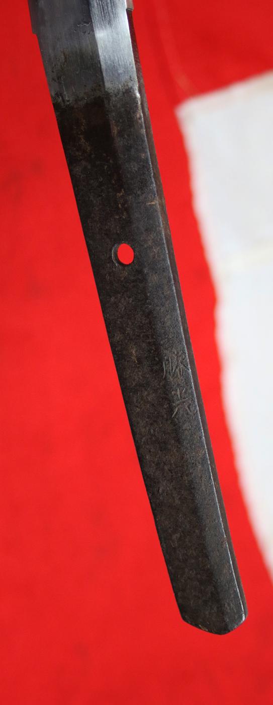 A Simply Glorious Bladed 'Katateuchi' 500 Year Old Katana Signed Katsumitsu 勝光. The Bizen Osafune Smiths Renown For Some of The Finest And Most Beautiful Blades To Ever Behold. The Very Form of Katana Used By Musashi, The Greatest Samurai Warrior