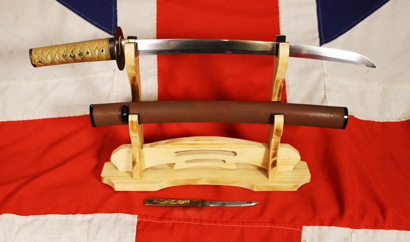 A Beautiful Koto Wakazashi, In Superb Original Edo Fittings and Tsuba With a Masamune Signed Blade. The Koto Era Was From 900 to 1595. The Edo Period Was From 1603 to 1868
