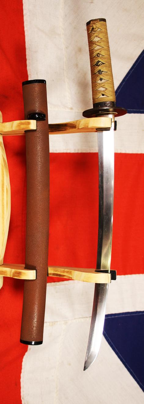 A Beautiful Koto Wakazashi, In Superb Original Edo Fittings and Tsuba With a Masamune Signed Blade. The Koto Era Was From 900 to 1595. The Edo Period Was From 1603 to 1868