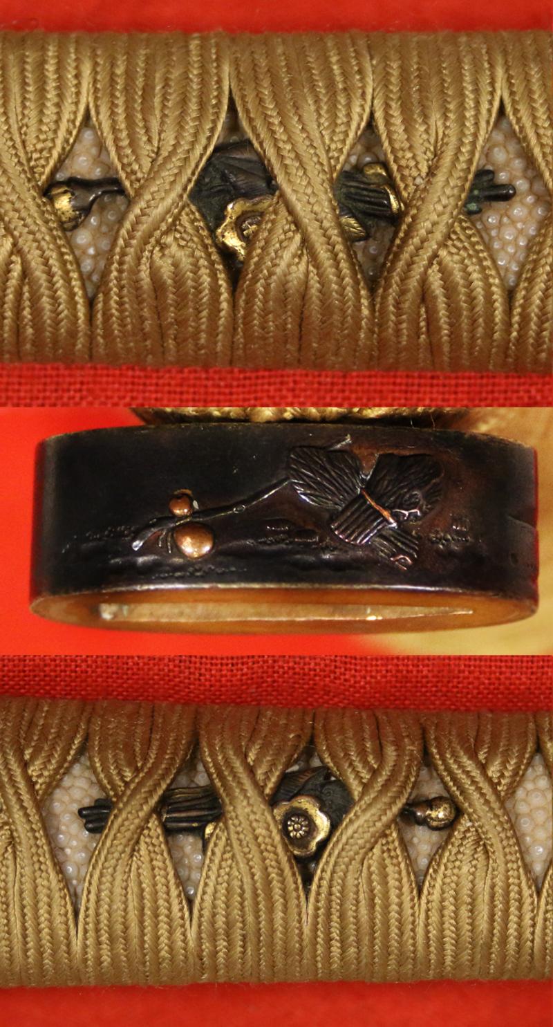 A Beautiful Koto Wakazashi, In Superb Original Edo Fittings and Tsuba With a Masamune Signed Blade. The Koto Era Was From 900 to 1595. The Edo Period Was From 1603 to 1868